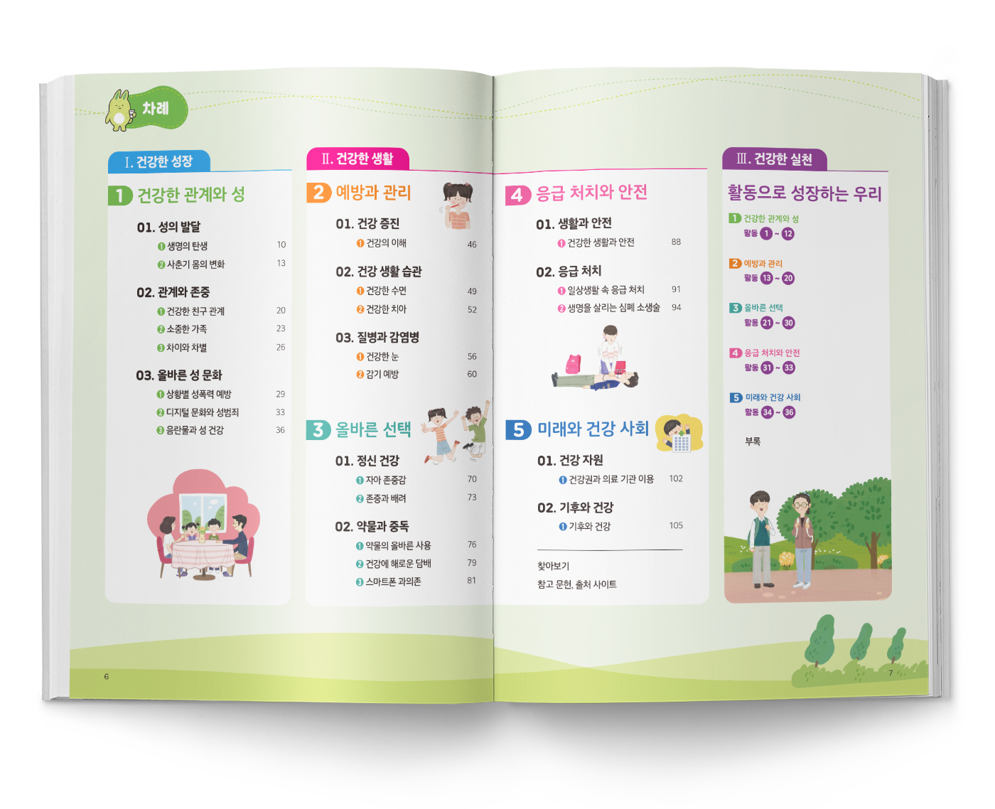 함께 성장하는 보건5 교과서